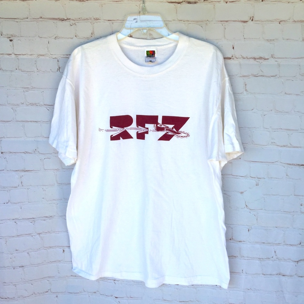 Rf7 Punk Band T Shirt Rare Rare Rare